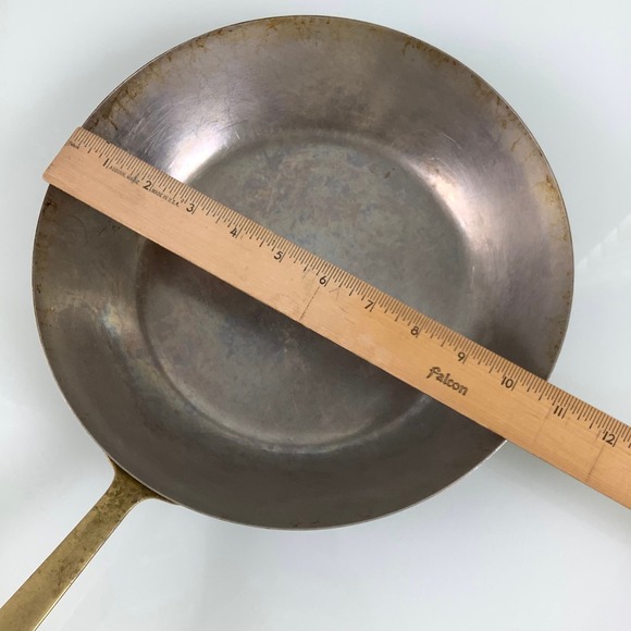 Vintage Paul Revere 1801 Copper frying pa sauté skillet 10.5 EUC - Picture 5 of 9